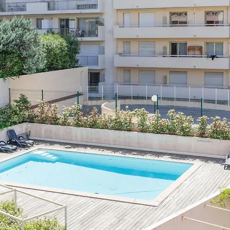 Rio - Ideal Congres-200 M Plages - App 6pers- Climatise, Terrasse, Piscine, Parking 아파트